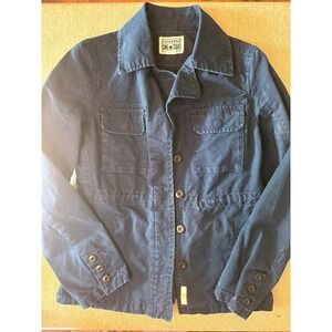 Converse One Star‎ Shacket Navy Blue 100% cotton Women's Size